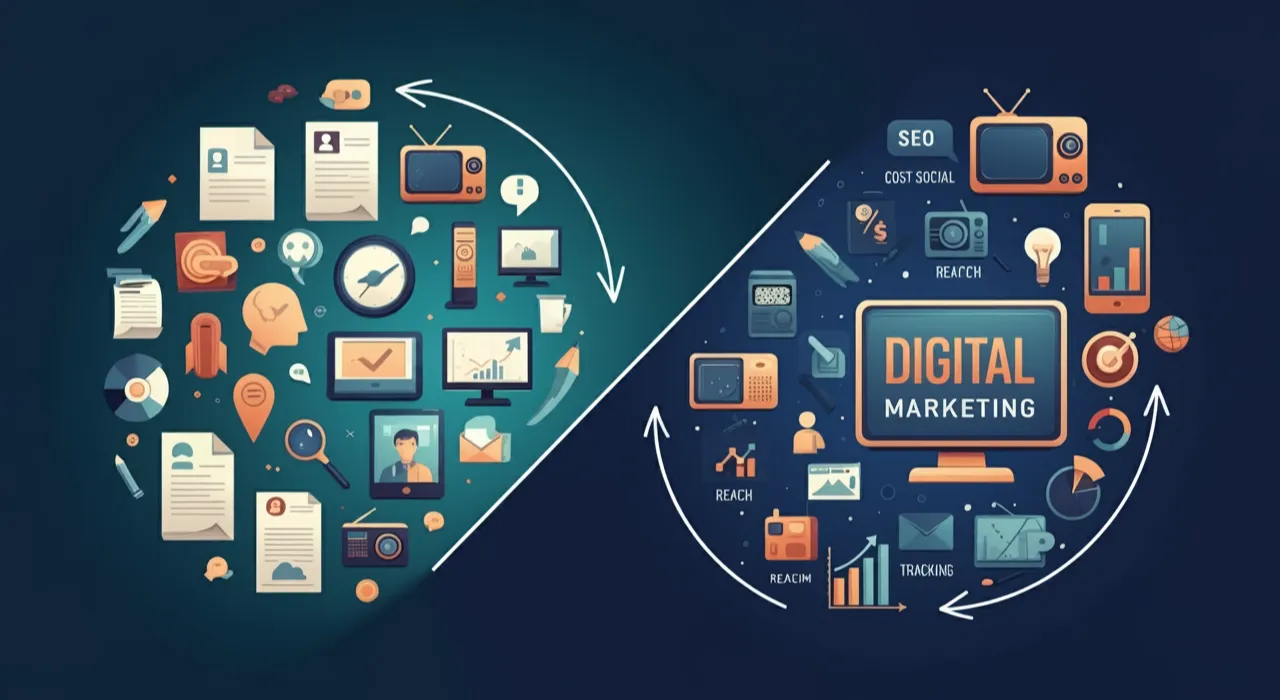 Vantagens do Marketing Digital sobre o Convencional