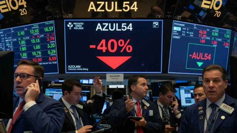 Azul: Sofre Queda de 40% em Ações; Entenda o que Aconteceu.