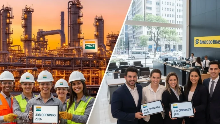 Concursos da Petrobras e Bb em 2026: Salários de Até 20 Mil Reais.