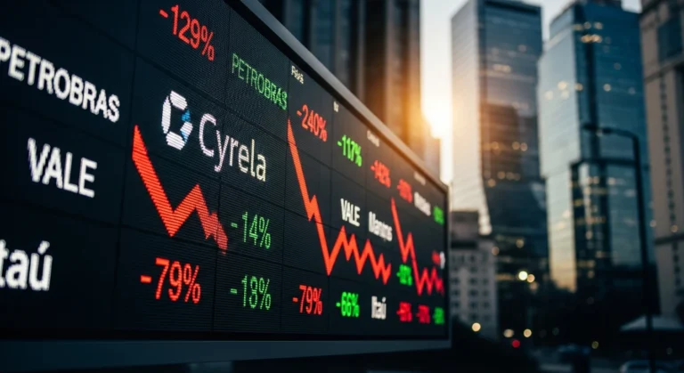 Cyrela aprova aumento de capital e ações enfrentam queda no mercado