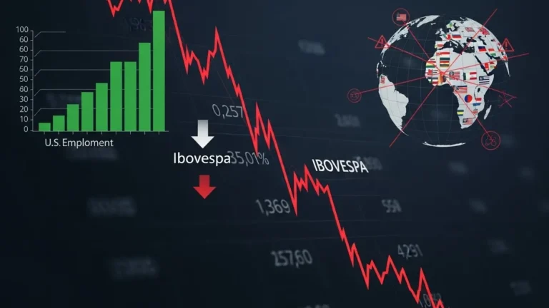 Ibovespa em Queda: Impactos do Emprego Nos Eua e Geopolitica.