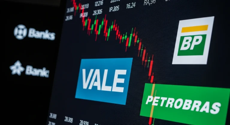 Ibovespa em Queda: Impactos dos Bancos e a Resistência de Vale e Petrobras Ibovespa em Queda: Impactos dos Bancos e a Resistência de Vale e Petrobras